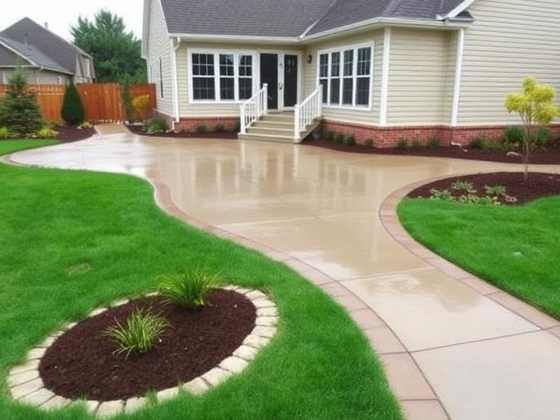 Completed concrete project by Zorvian Point Co.